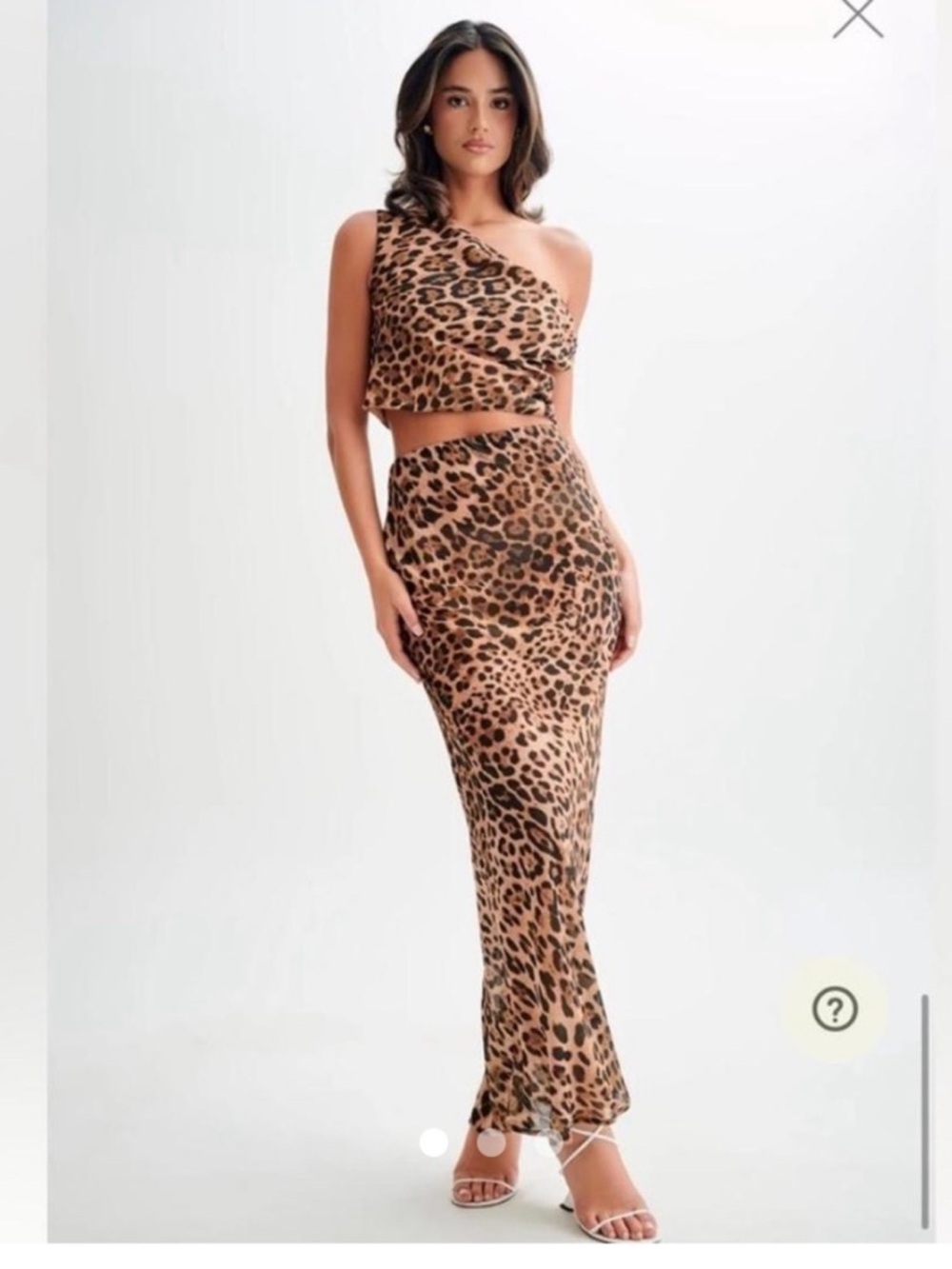 Meshki Leopard Skirt